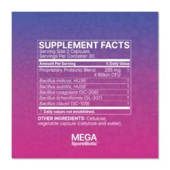 MegasporeBiotic 8 MegasporeBiotic -Sports Energy Supplement Store 04 GastrointestinalHealth MegaSporeBiotic60 SFP