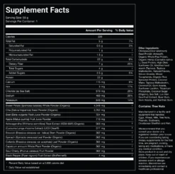 Superfood Shake 24 Pack -Sports Energy Supplement Store Kyoku Supplement Facts 1 Packet e635cd99 c8fa 4468 840f 7acf24570f09