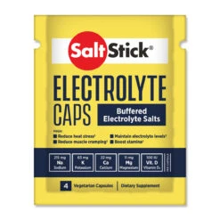 SaltStick Electrolyte Capsules -Sports Energy Supplement Store SALT6289 Packets FIN 2021OCT29 Caps 4ct OL RENDER FRONT FRONT 4ct