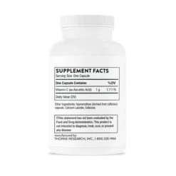 Ascorbic Acid -Sports Energy Supplement Store Thorne Ascorbic 3