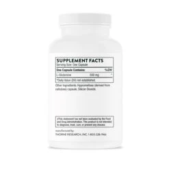 L-Glutamine -Sports Energy Supplement Store Thorne L Gluta Cap 3