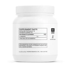 L-Glutamine -Sports Energy Supplement Store Thorne L Gluta Pow 3