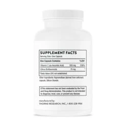 Vitamin C With Flavanoids -Sports Energy Supplement Store Thorne VitaC Flavanoids 3