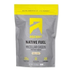 Sports Energy Supplement Store -Sports Energy Supplement Store ascent protein vanilla bean 27 servings ascent native fuel micellar casein protein 237120716808